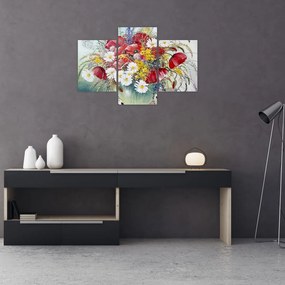 Tablou - Vază cu flori sălbatice (90x60 cm)