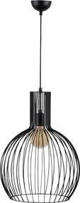 Lustra FELLINI MR 756, negru, metal, 38x66-146 cm