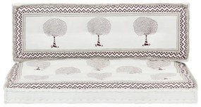 Set de perne canapea din paleti de gradina, 2 buc., imprimat 2, copac