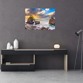 Tablou pe sticlă - Hatago Iwa (70x50 cm)