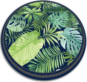 Covor de vinil frunze tropicale