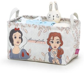Coș de depozitare din material textil pentru copii Domopak Disney Princess, 32 x 23 x 19 cm