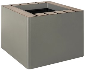 Giveci de flori cu auto-irrigare WOODGREEN, diferite variante - Hobby Flower Culoare: kaki/lemn închis
