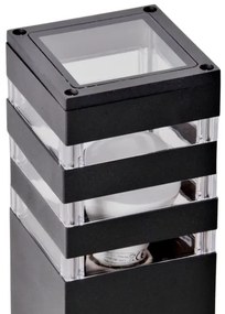 Lampă exterior TEKSAS 1xE27/12W/230V IP44, 44 cm, antracit