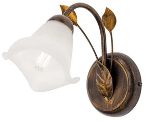 Lampă de perete Orion WA 2-1372/1 SISI 1xE14/40W/230V bronz/patină