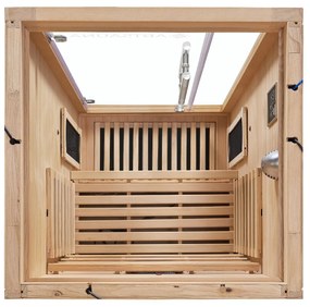 Infračervená sauna Kiruna 90 s duálnou technológiou