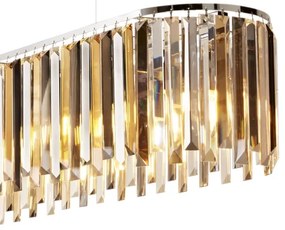 Searchlight 9838-8CC - Lustră pe cablu CLARISSA 8xE14/40W/230V