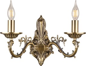 Brilagi - Lampă de perete CLASSIC 2xE14/10W/230V alamă