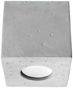 Spot gri 10x10 cm Geo – Sollux