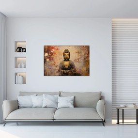 Tablou - Buddha, pictură (90x60 cm)
