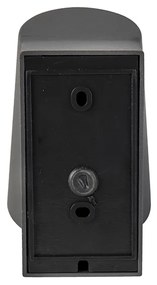 Lampă modernă de exterior antracit cu LED inclus cu senzor crepuscular - Uma