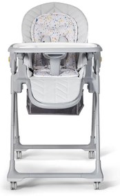 Scaun de masă 2 în 1 pentru copii LASTREE gri KINDERKRAFT