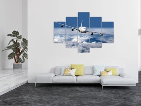 Tablou - Avion în nori (150x105 cm)