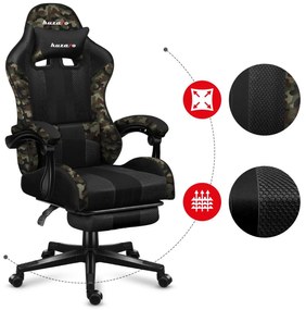 Fotoliu gaming Fusion 4.7 (negru + camuflaj). 1087475