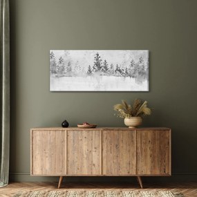Tablou - Cerb lângă lac (120x50 cm)