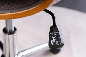 Scaun de birou pivotant Manhattan gri