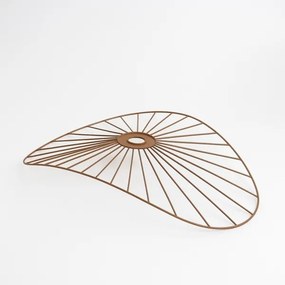 Brilagi - Lustră LED aplicată CERIA WIRE 1xE27/60W/230V 60x80 cm negru/bronz