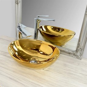 Lavoar Sofia Gold ceramica sanitara - 41 cm