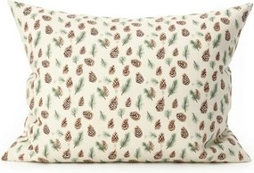 Fata de perna din bumbac PINE CONES 50x70 cm, colorat