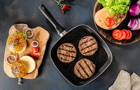 Tigaia Grill Stone Legend Black 27X27 cm