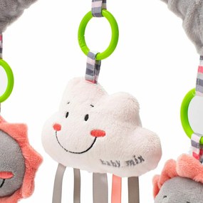 Baby Mix Jucărie pentru cărucior Nor, 80 cm