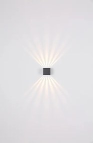 Globo 34156 - Aplică de perete pentru exterior LED ILLI LED/6W/230V IP54 antracit