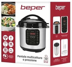 Oală sub presiune multifuncțională BeperP101COS001 6 l