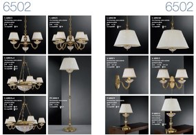 Veioza de masa clasica din alama design italian 6502 H-60cm