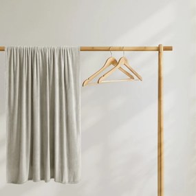 Pătură din microfibră DecoKing Mic, 200 x 220 cm, crem