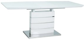 Masa de bucaterie Taylor 140 x 80 cm, alba
