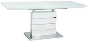 Masa de bucaterie Taylor 140 x 80 cm, alba