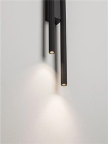 Aplica LED iluminat ambiental BRILLIA negru nisip