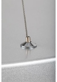 Lustră LED pe cablu TESIA LED/36W/230V 4000K argintiu Rabalux 71040