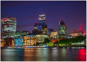 Tablou - Londra seara (70x50 cm)