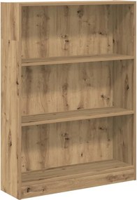 vidaXL Bibliotecă, stejar artizanal, 80x24x109 cm, lemn prelucrat