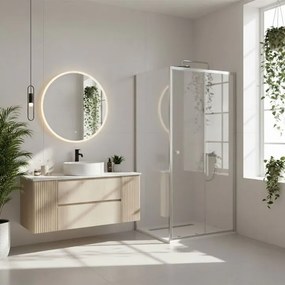 Cabina de dus Rea Primo Slide 100x90 crom