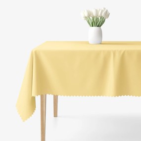 Goldea față de masă teflonată - galben deschis 120 x 120 cm