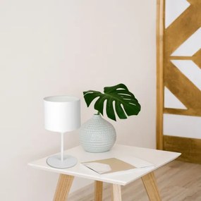 Lampă de masă ARDEN 1xE27/60W/230V d. 18 cm albă