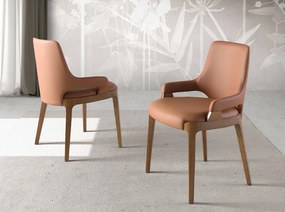 Scaun modern design italian Marron