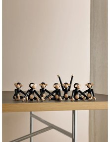 Statuetă din lemn masiv de stejar Kay Bojesen Denmark Monkey Hanging