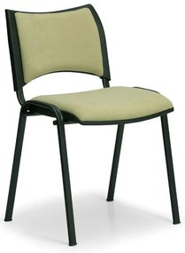 Scaun de conferinta SMART - picioare negre, verde
