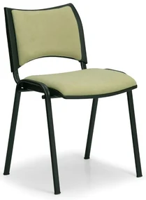 Scaun de conferinta SMART - picioare negre, verde