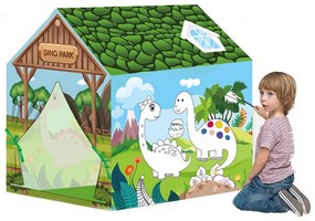 Cort de joaca de colorat-dinozaur