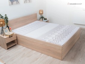 Saltea spuma DELUXE 140 x 200 cm Protectie saltea: Incluzind protectia de saltea