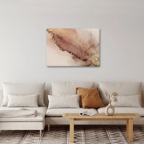 Tablou - Sclipici auriu (70x50 cm)