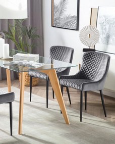 Set 2 buc. scaune pentru sufragerie Soho (gri). 1010073