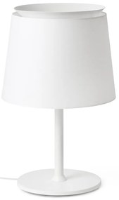 Lampa de masa / Veioza moderna design elegant SAVOY alba