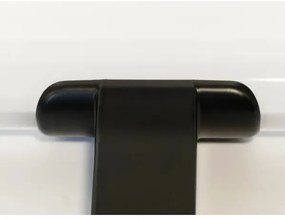 Aplica LED pentru oglindă de baie LED/12W/230V 59,5 cm IP44 neagră