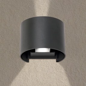 Aplica LED de exterior design modern ambiental IP54 GRETA antracit