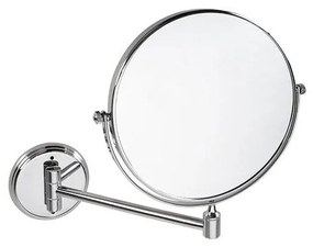 Oglindă cosmetică 23 x 28 cm, argintie